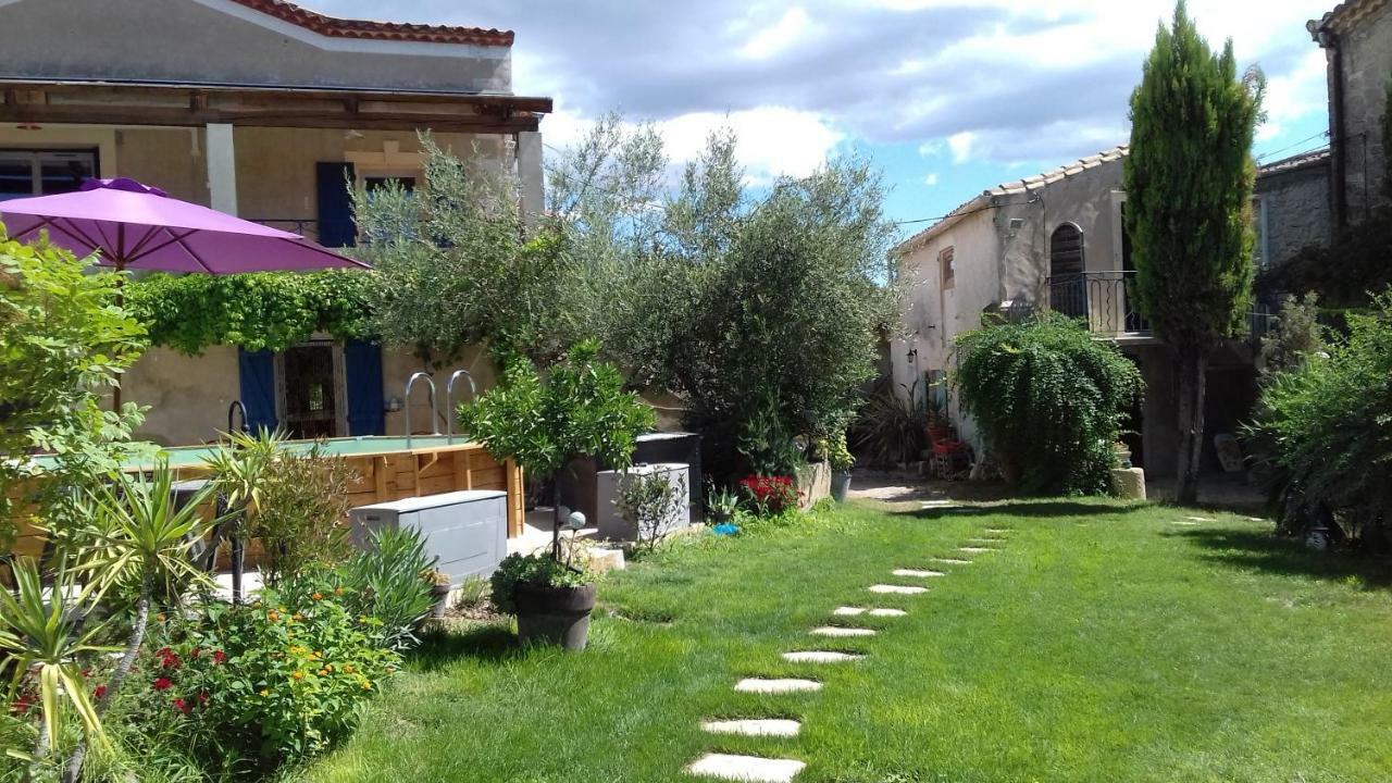 Gites Du Mas Gibert A Saussines Entre Nimes Et Montpellier Exterior foto